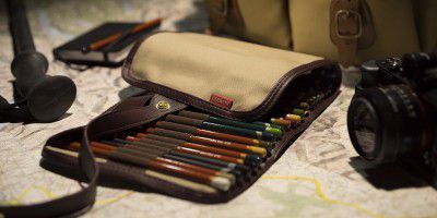 Derwent Canvas Pencil Wrap (30 Pencil Plus Accessory Storage Capacity