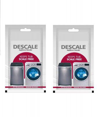 Descale Compatiable For LG, ifb, samsung, bosch Washing Machine Front Load and TopLoad, Drum Cleaner 100 g (PACK OF 2))