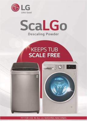 Descaler LG ScaLGo Descaling Powder for Washing Machines 100 g (Pack of 5)