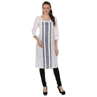 DESI CHHOKRI Women Cotton A-Line Kurti