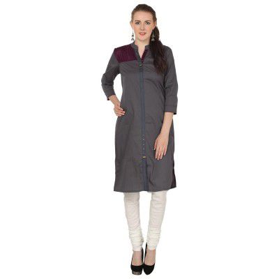 DESI CHHOKRI Women Cotton A-Line Kurti