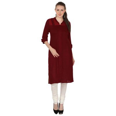 DESI CHHOKRI Women Cotton A-Line Kurti