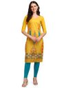 Desi Munde Womens Straight Stitched Kurti...
