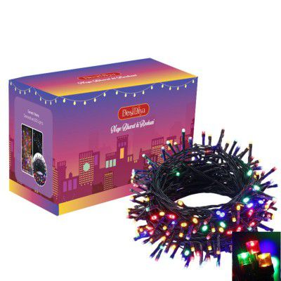 Desidiya® 10 Meter LED Decorative String Fairy Rice Lights for Home Decoration Indoor (Pack of 1)