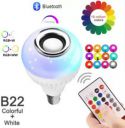 Desidiya 12 W Decorative B22 Night Bulb (Multicolor)...
