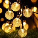 Desidiya® 14 LED Crystal Ball String LED Lights 4 Meter Warm White Waterproof Decorative Lights...