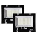 Desidiya 200 Watt Ultra Thin Slim IP66 LED Flood Light Outdoor Light (Pack of 2)...