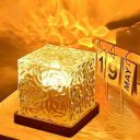 Desidiya Acrylic Romantic Ocean Wave Night Light Projector Lamp...