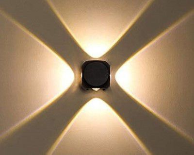 Desidiya® LED Outdoor UP Down Wall Light (Pack of 1) (Warm White)