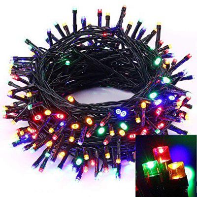 Desidiya LED Rice Light for Decoration String and Series Light for Diwali Christmas Indoor Outdoor Decoration Bedroom Wedding, Birthday Party Patio,12 Meter 39 Foot (Multi)