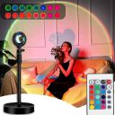 Desidiya® Sunset Lamp Projection: Romantic 16 Colors Changing Night Light with Remote for Family Atmosphere, Perfect for Adults, Children, Couples, Bedroom....
