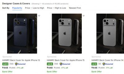 Flipkart: MOBILE COVER FLAT 98% OFF