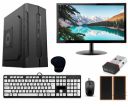 Desktop Computer Set with i5-3470, 16GB RAM, 512GB SSD, 19-inch Monitor, Keyboard, Mouse, WiFi, Speakers, Windows 10, Black-01...