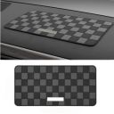 DETACHI Car Dashboard Mat Anti-Slip Rubber Pad Universal Non Slip Car Magic Dashboard Accessories Sticky Adhesive Mat (Black/Grey)Chess Design...