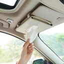 Detachi Car Tissue Holder, Sun Visor Napkin Holder, Car Visor Tissue Holder, Tissue Holder for Car (Beige)...
