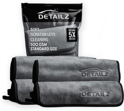 DETAILZ Microfiber Vehicle Washing  Cloth 