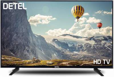 Detel 99cm (39 inch) HD Ready LED TV