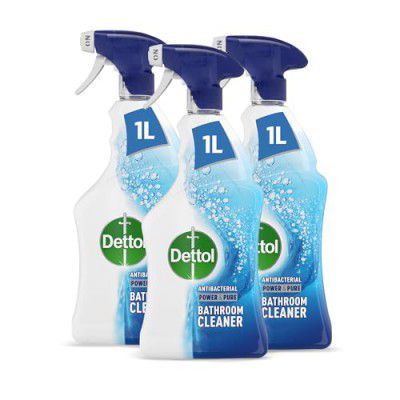 Dettol Bathroom Cleaner Spray Power Pure 1000ml