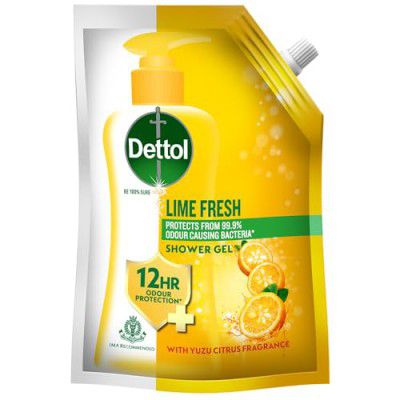 Dettol Body Wash and Shower Gel, Lime fresh - 450ml