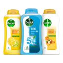 Dettol Body Wash and Shower Gel for Women and Men, (Cool, Refresh, Nourish), Pack of 3-250ml each...
