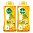 Dettol Body Wash and Shower Gel - (Pack of 2-250ml each) | Soap-Free Bodywash...