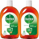 Dettol for First Aid , Surface Disinfection Antiseptic Liquid (2000 ml, Pack of 2)...