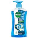 Dettol Icy Cool Body Wash and Shower Gel Pump for Men | 500ml...