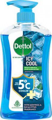 Dettol Icy Cool Body Wash Pump for Men Goodness of Salicylic Acid |Menthol Freshness  (500 ml)