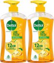 Dettol Lime Fresh Body Wash Combo, Shower Gel for Men & Women, protects from bacteira (2 x 500 ml)...