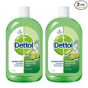 Dettol Liquid Disinfectant for Floor Cleaner, Surface Disinfection, Personal Hygiene (Lime Fresh, 500ml, Pack of 2)...