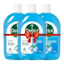 Dettol Liquid Disinfectant Menthol Cool, 550ml - Pack of 3...