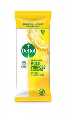 Dettol Multi Purpose Wipes Citrus105