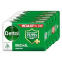Dettol Original Germ Protection Bathing Soap Bar (750gm) | Kills 99.99% germs, 150 - Pack of 5...
