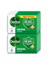 Dettol Set Of 8 Original Germ Defence Bathing Bar Soap To Protect From Germs - 125g Each...