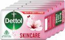 Dettol Skincare Germ Protection Bathing Soap bar, 125gm, Buy 4 Get 1  (4 x 125 g)...