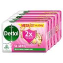 Dettol Skincare Moisturizing Beauty Bathing Soap Bar with Argan Oil | 150gm, Pack of 5...