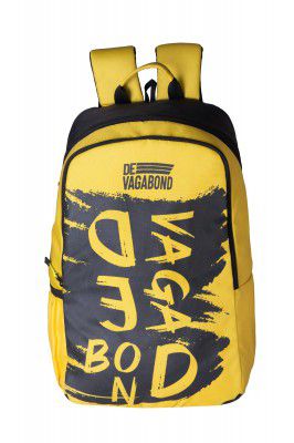 Devagabond Unisex Jipsy Polyester 18 Ltr Backpack Bags (Yellow)