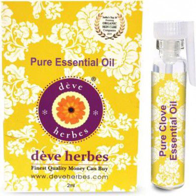 deve herbes Pure Clove Eassential Oil (Syzygium aromaticum)  (2 ml)