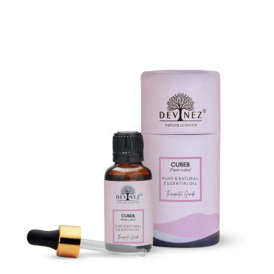 Devinez Cubeb Essential Oil Pure Natural and Undiluted 50ml in Glass Bottle