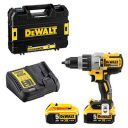 DEWALT DCD996P2 18V 13mm XR Li-ion Premium Cordless Hammer Drill Machine Driver with Brushless Motor with 2x5.0Ah Battery included...