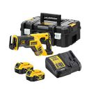 DEWALT DCS367P2 18V 29mm XR Li-ion Cordless Reciprocating Saw with brushless motor-2x5.0 Ah Batteries included...