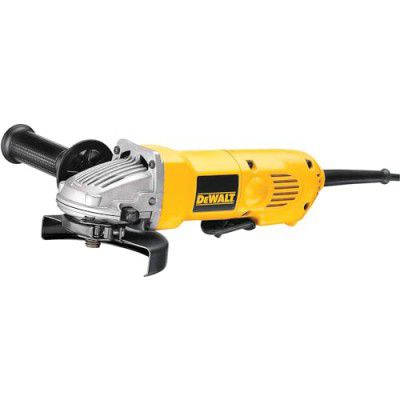 DEWALT DW802 850Watt 100mm Heavy Duty Small Angle Grinder with Slider Switch