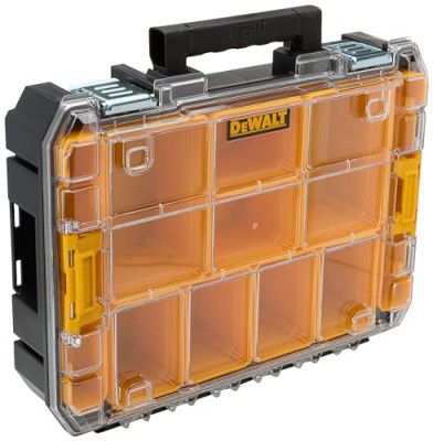 DEWALT DWST82968-1 Water-proof Organiser Case, 44x32x12 cm (Black & Yellow)