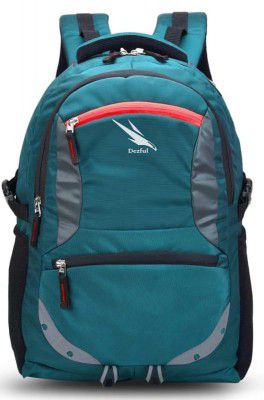 Dezful Backpack for Men & Women, 19" Maximum Volume and Large Capacity, for Office and Travelling Purpose, Green