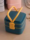 Dezofy 2 Layer Bento Box for Kids and Adults, Sealed and Leak-Proof Lunch Box, Keep Foods Separated Food Storage Container, Food-Safe Materials, 1000 ML...