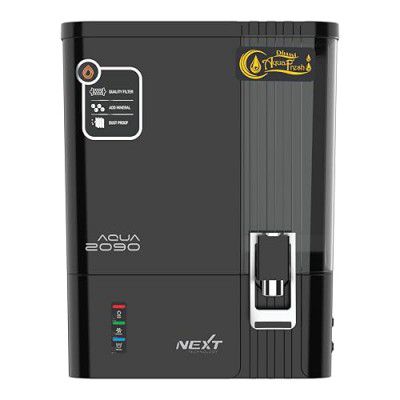 DHANVI AquaFresh (ISI APPROVED) Water Purifier 10 Litre Copper + RO + UV Water Purifier Machine (With Free Pre Filter) MADE IN INDIA Black Color