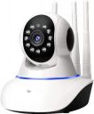 DHC India 1080 HD WiFi Wireless IP Security Camera CCTV [Triple Antenna] | Two Way Communication | Night Vision Camera | Supports Upto 128 GB SD Card [HIGH Range] - White...