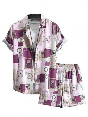 DHRUVI TRENDZ Co Ord Set for Men | Trendy Night Dress for Boys