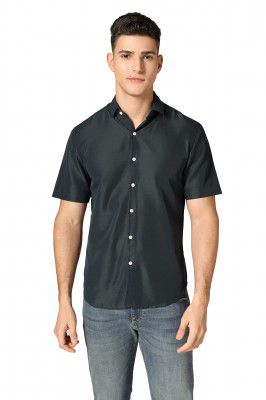 DHRUVI Trendz Men's Rayon Regular Fit Casual Shirt|Stylish Printed Formal|Half Sleeve Shirt