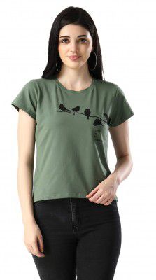 DHRUVI TRENDZ Women Printed Top with Half Sleeves for Office Wear, Casual Wear, Under 399 Top for Women/Girls Top